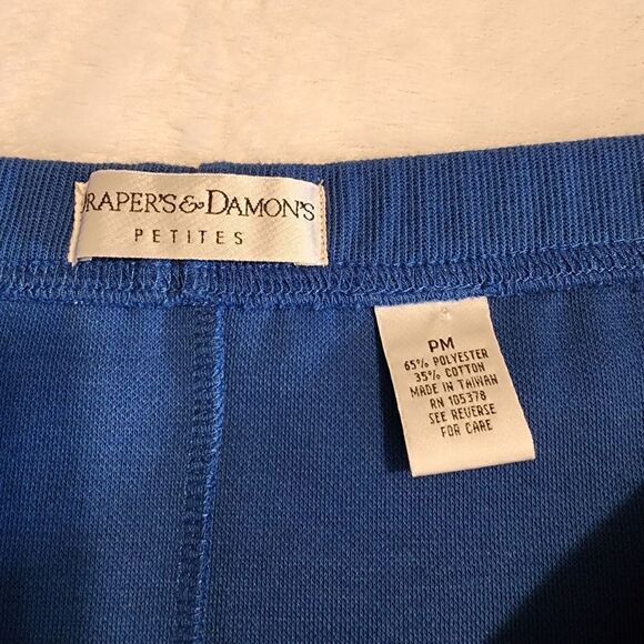 Draper's & Damon's Womens Petite 2 Piece Set Button Front Top and Pencil Skirt M - Picture 2 of 13